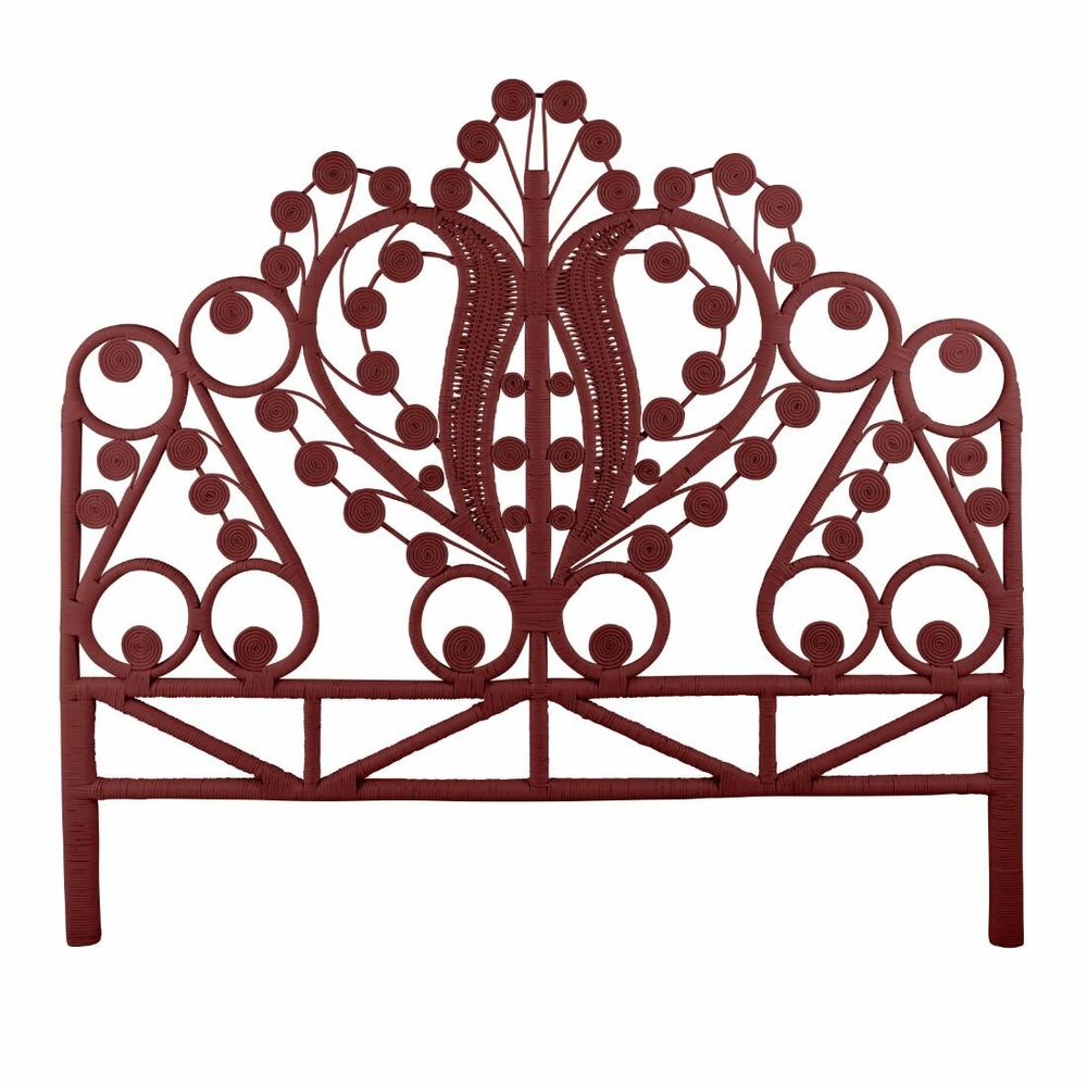 Lits - Tête de lit MAHARAJA en rotin naturel - KOK MAISON