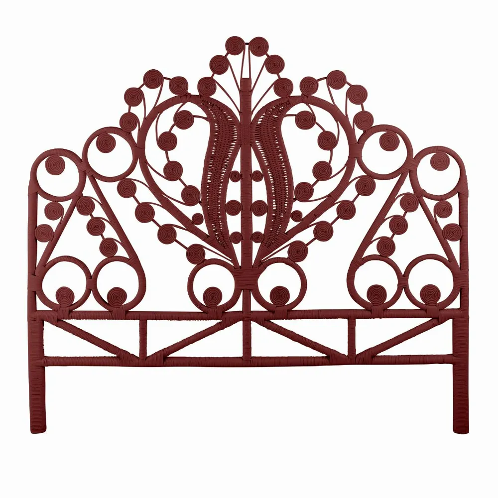 Beds - MAHARAJA rattan headboard - KOK MAISON