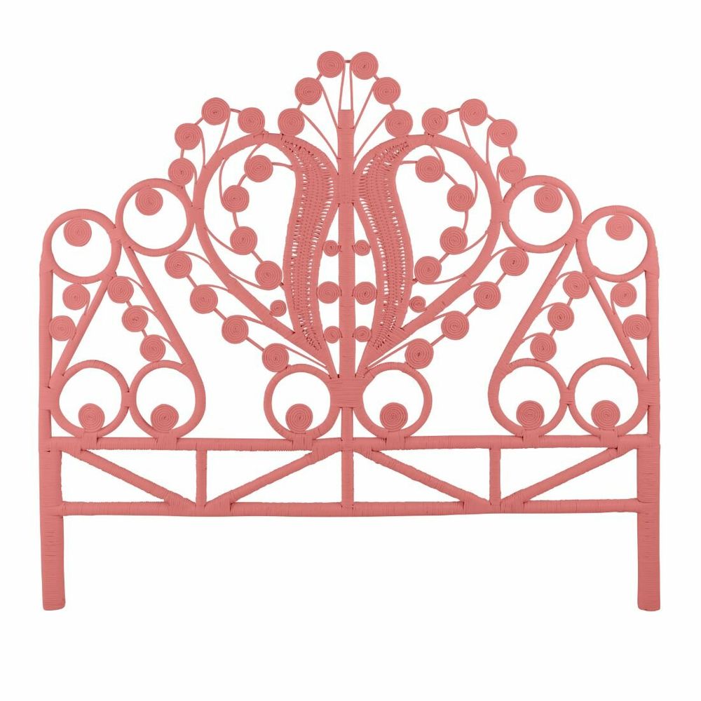 Lits - Tête de lit MAHARAJA en rotin naturel - KOK MAISON