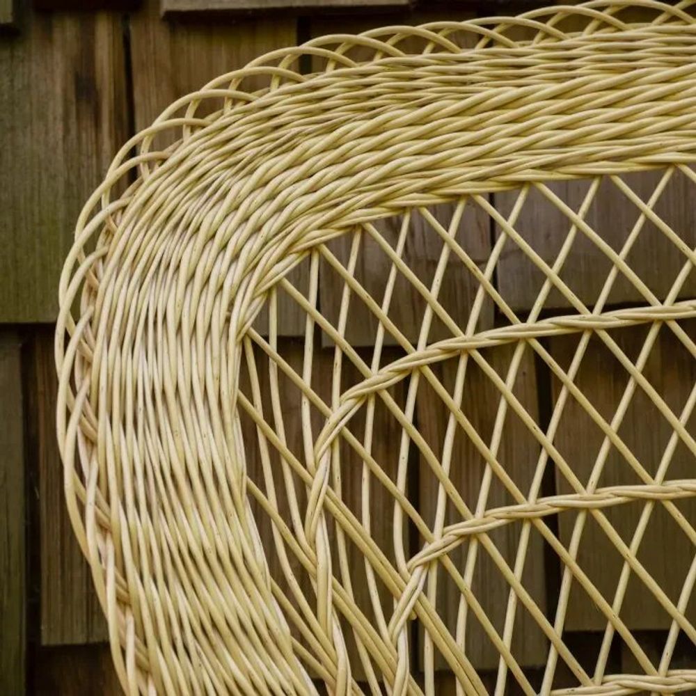 Armchairs - EVENTAIL wicker armchair - KOK MAISON
