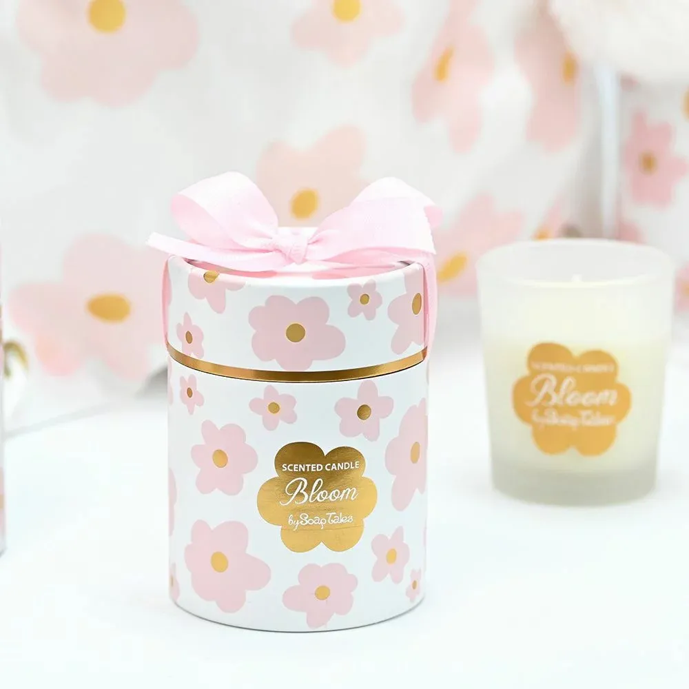 Candles - Candle Pink Bloom 60gr - SOAPTALES