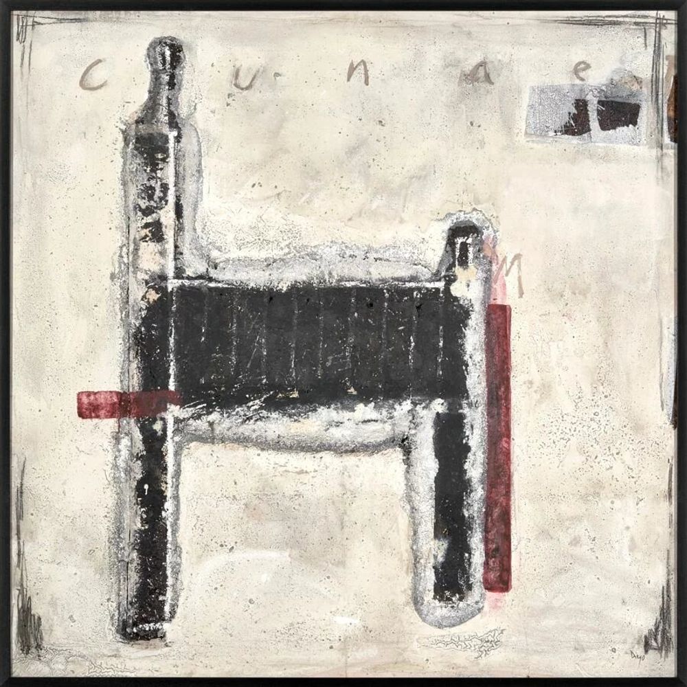 Services - 'Cunae' - Original Painting - 170x170 cm - PERSPECTIVA 10