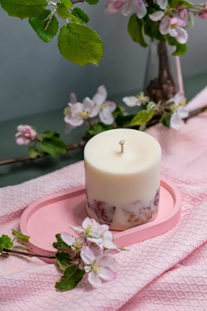 Candles - Candle with Rose Scent - TL CANDLES