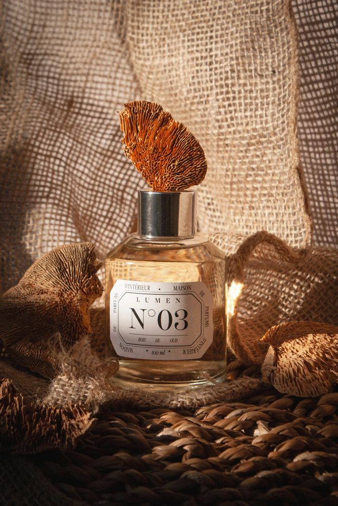 Diffuseurs de parfums - Diffuseur Naturel 100ml N°03 - Bois de Oud Précieux - LUMEN • MAISON DE PARFUMS D'INTÉRIEUR