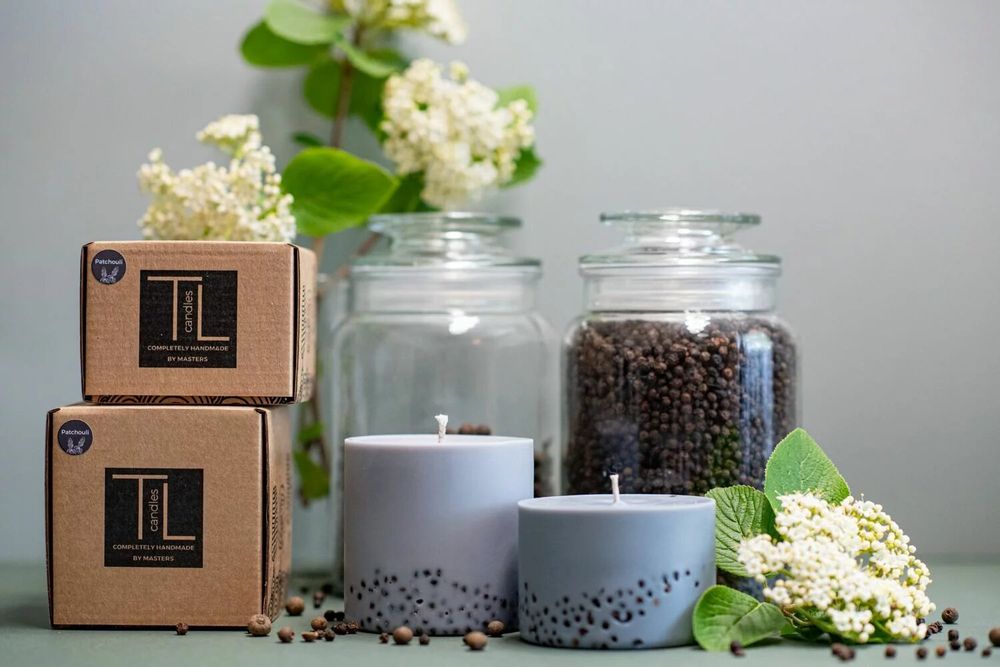 Bougies - Bougie au parfum de patchouli - TL CANDLES