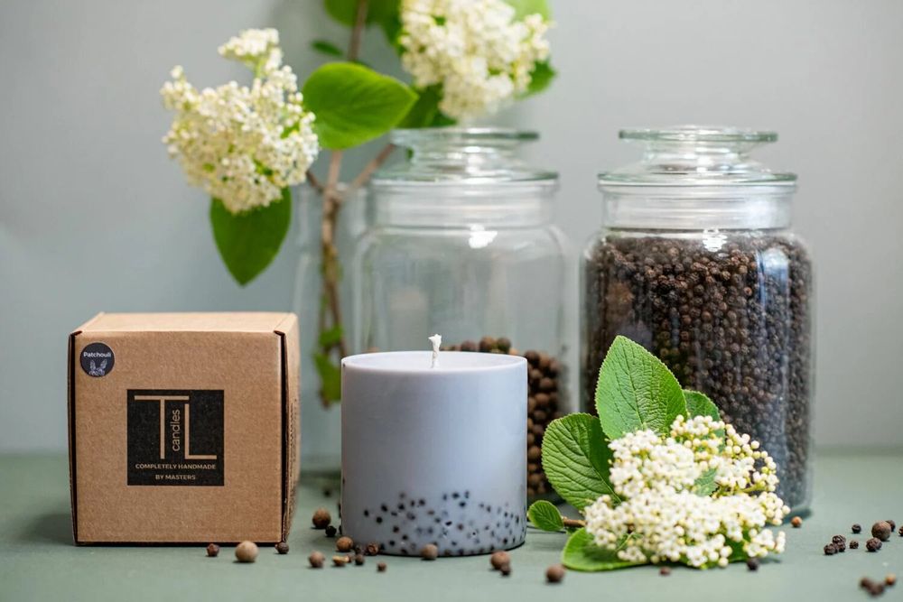 Bougies - Bougie au parfum de patchouli - TL CANDLES