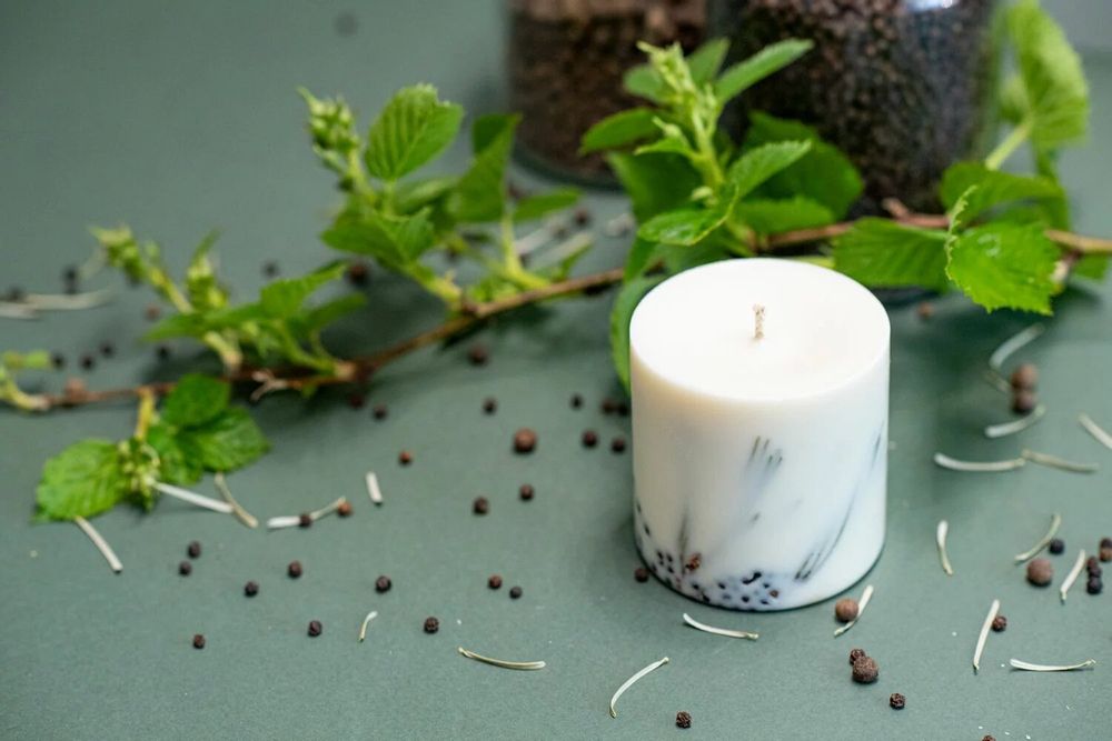 Candles - Candle with Juniper Scent - TL CANDLES