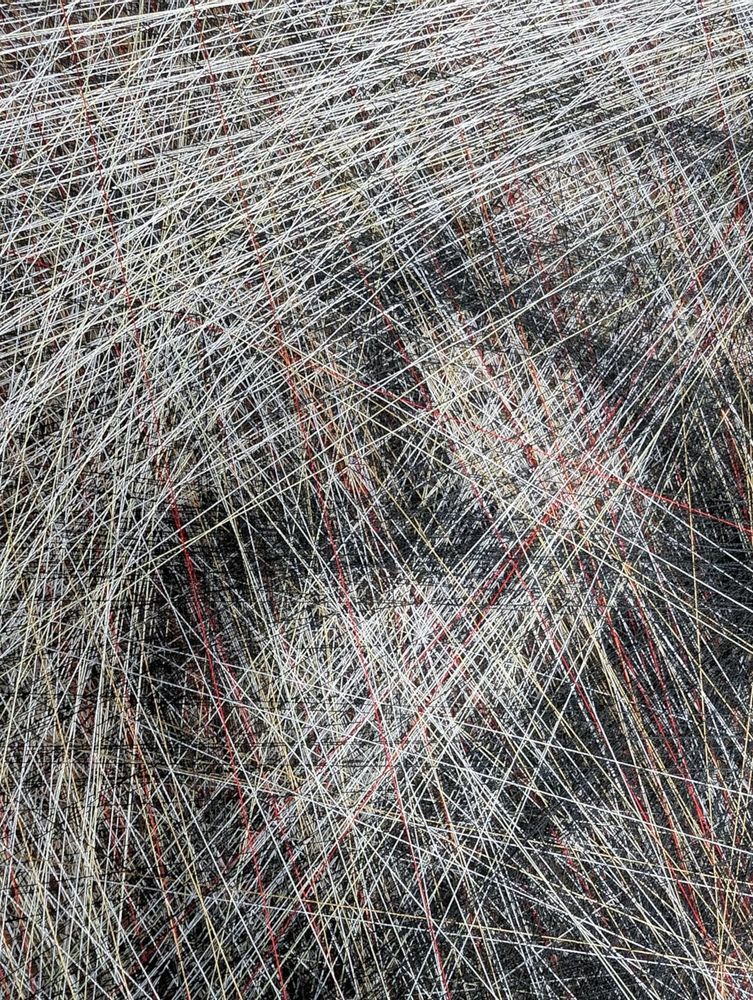 Cadeaux - Art textile / "Un Instant Inexprimé" / Portrait - ART NITKA