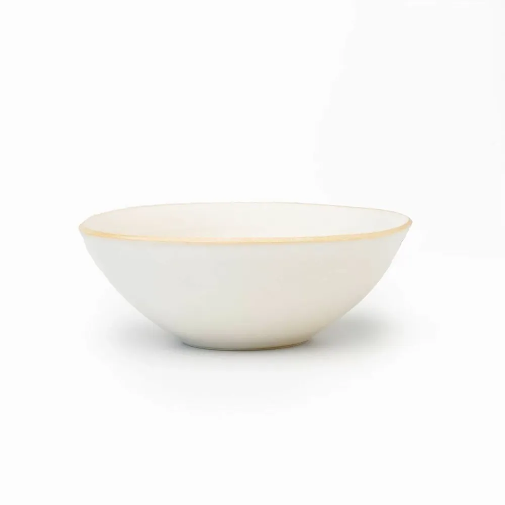 Platter and bowls - Bowls TWILIGHT. Portuguese ceramics. Ivory - SOWL