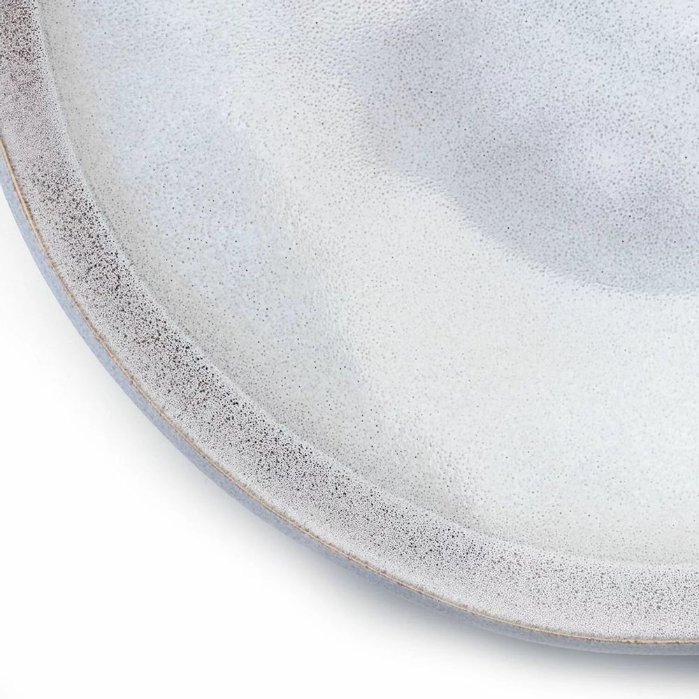 Platter and bowls - Plates MOON. Portuguese ceramics. Grey - SOWL