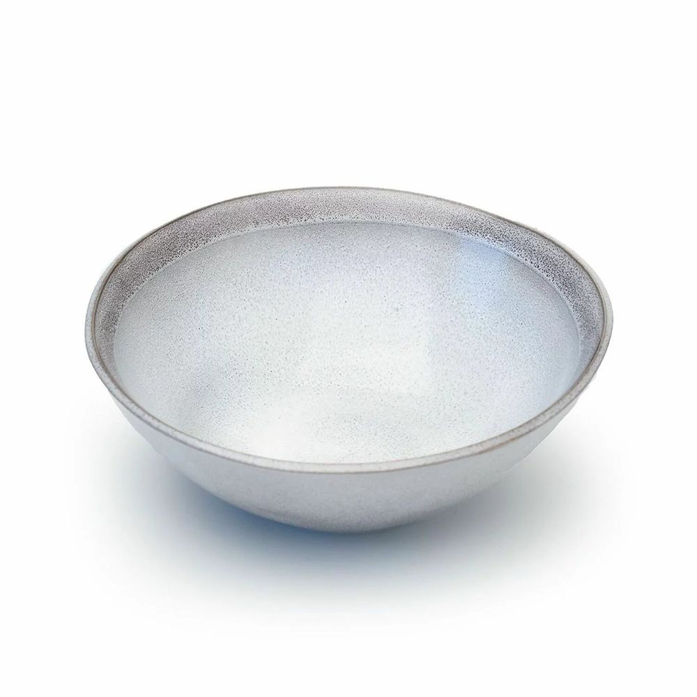 Platter and bowls - Plates MOON. Portuguese ceramics. Grey - SOWL