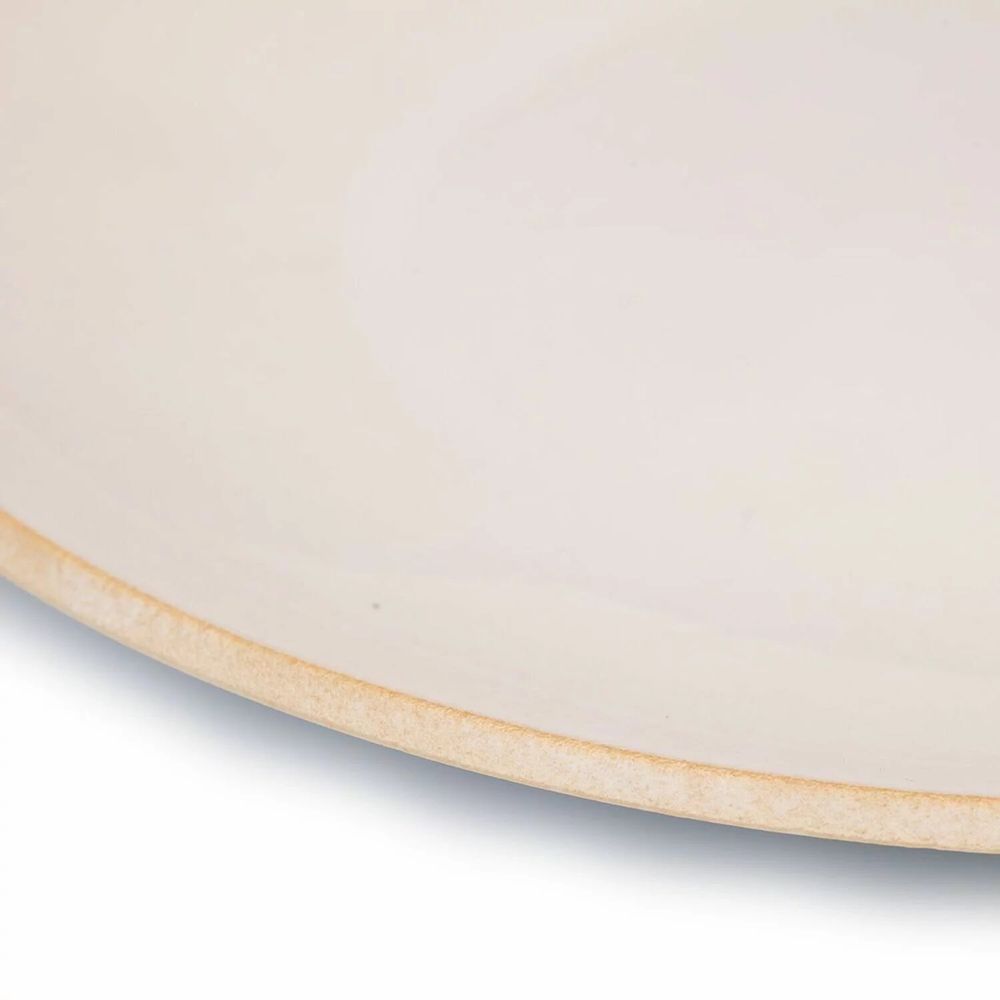 Platter and bowls - Plates TWILIGHT. Portuguese ceramics. Ivory - SOWL