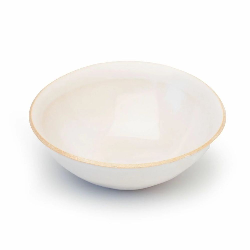 Platter and bowls - Plates TWILIGHT. Portuguese ceramics. Ivory - SOWL