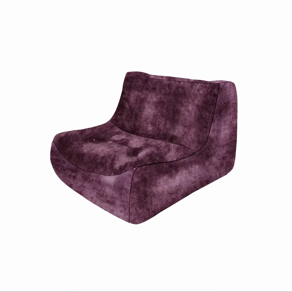 Sofas - Soho Amethyst sofa - 1 seat - JOLI JOUR PARIS