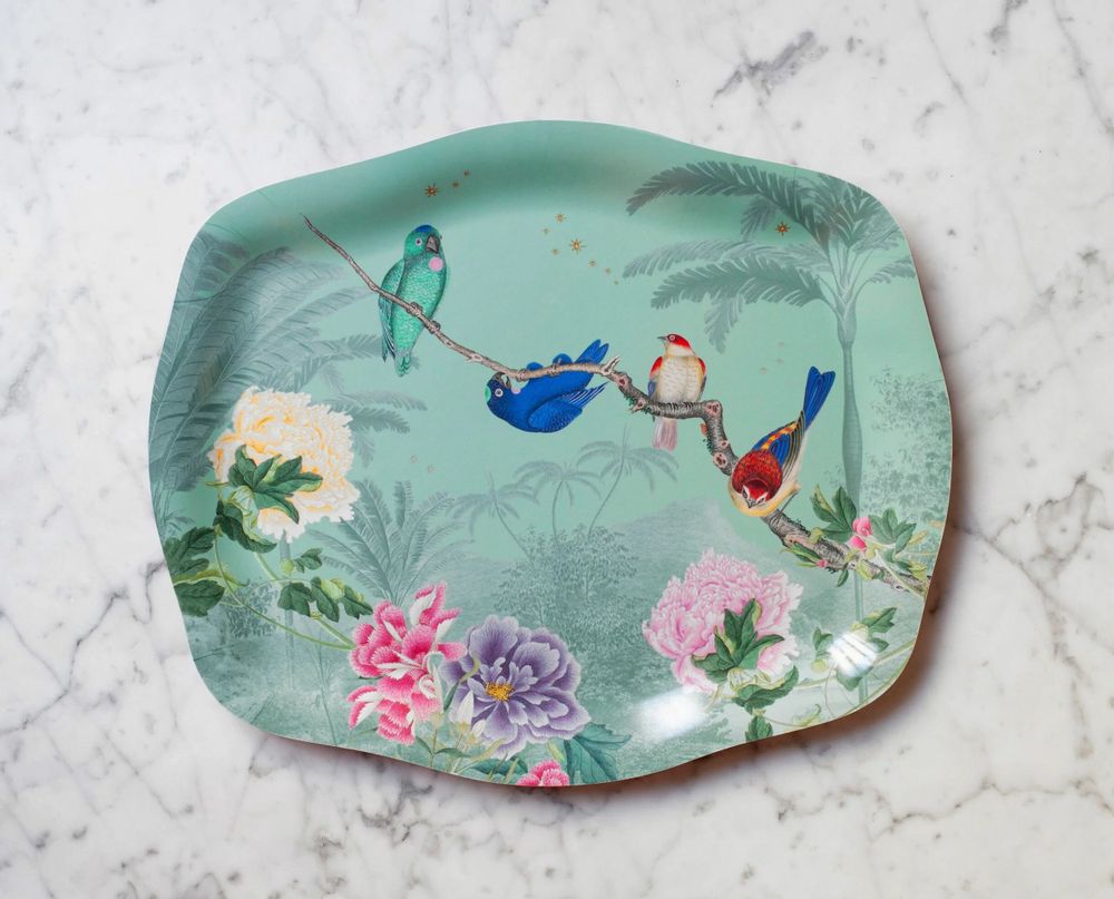 Plateaux - Plateau rococo Birdies - PARADISIO IMAGINARIUM