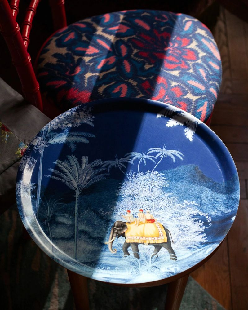 Plateaux - Plateau rond Balade Indienne - PARADISIO IMAGINARIUM