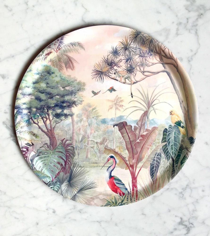 Plateaux - Plateau rond utopia - PARADISIO IMAGINARIUM