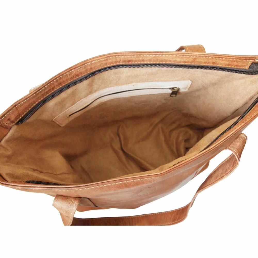 Bags and totes - Women's leather tote bag - BERBER LEATHER