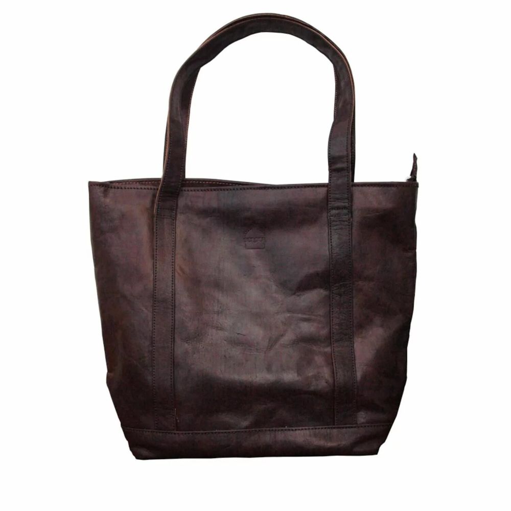 Bags and totes - Women's leather tote bag - BERBER LEATHER