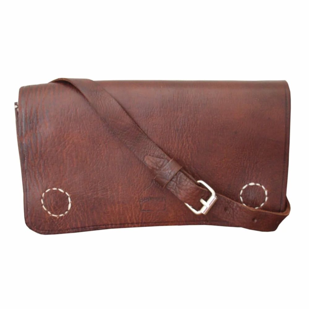 Bags and totes - Kenitra leather shoulder bag - magnetic closure - BERBER LEATHER