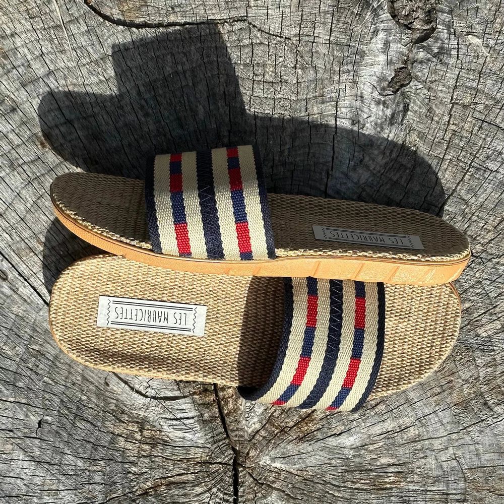 Loungewear - LES MAURICETTES by Brigitte, ultra light and comfortable flip-flops - LES MAURICETTES
