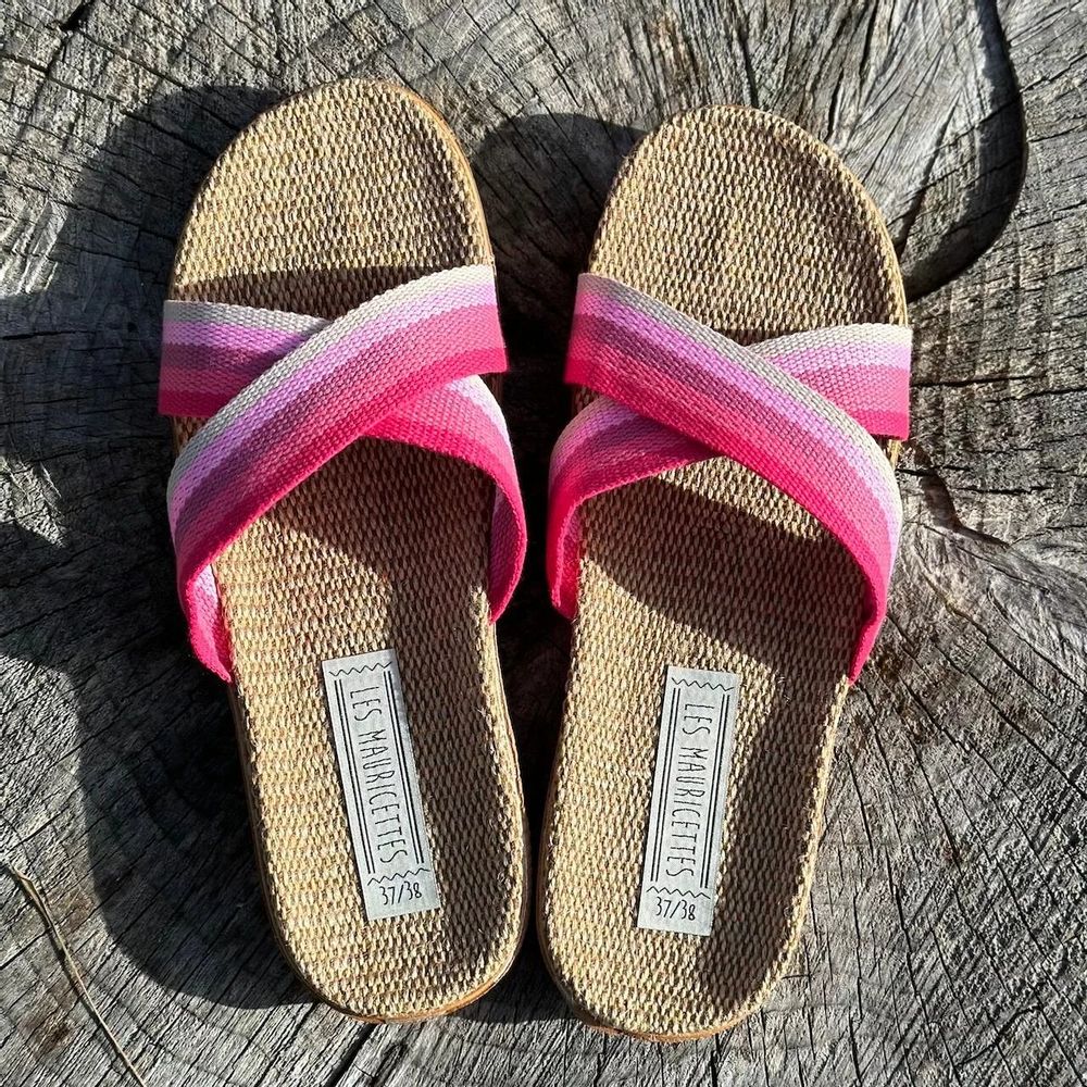 Loungewear - LES MAURICETTES by Jeanne, ultra light and comfortable flip-flops - LES MAURICETTES