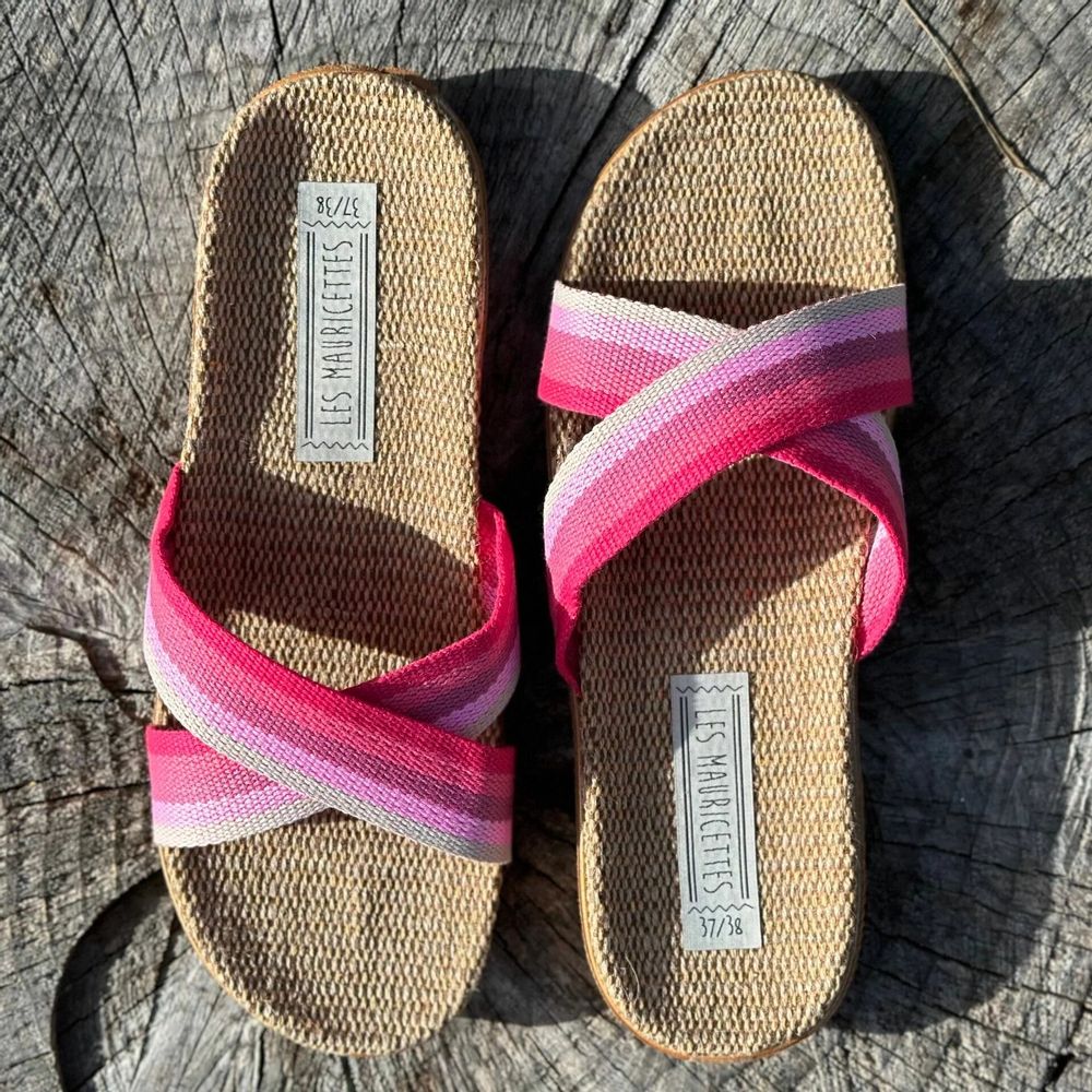 Loungewear - LES MAURICETTES by Jeanne, ultra light and comfortable flip-flops - LES MAURICETTES