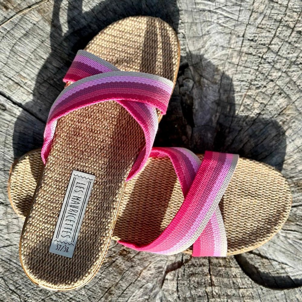 Loungewear - LES MAURICETTES by Jeanne, ultra light and comfortable flip-flops - LES MAURICETTES
