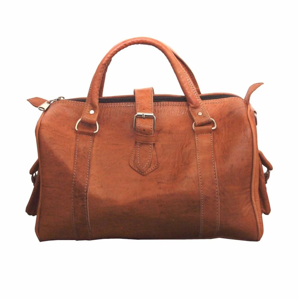Sacs et cabas - Sac de bowling en cuir pour femme - BERBER LEATHER