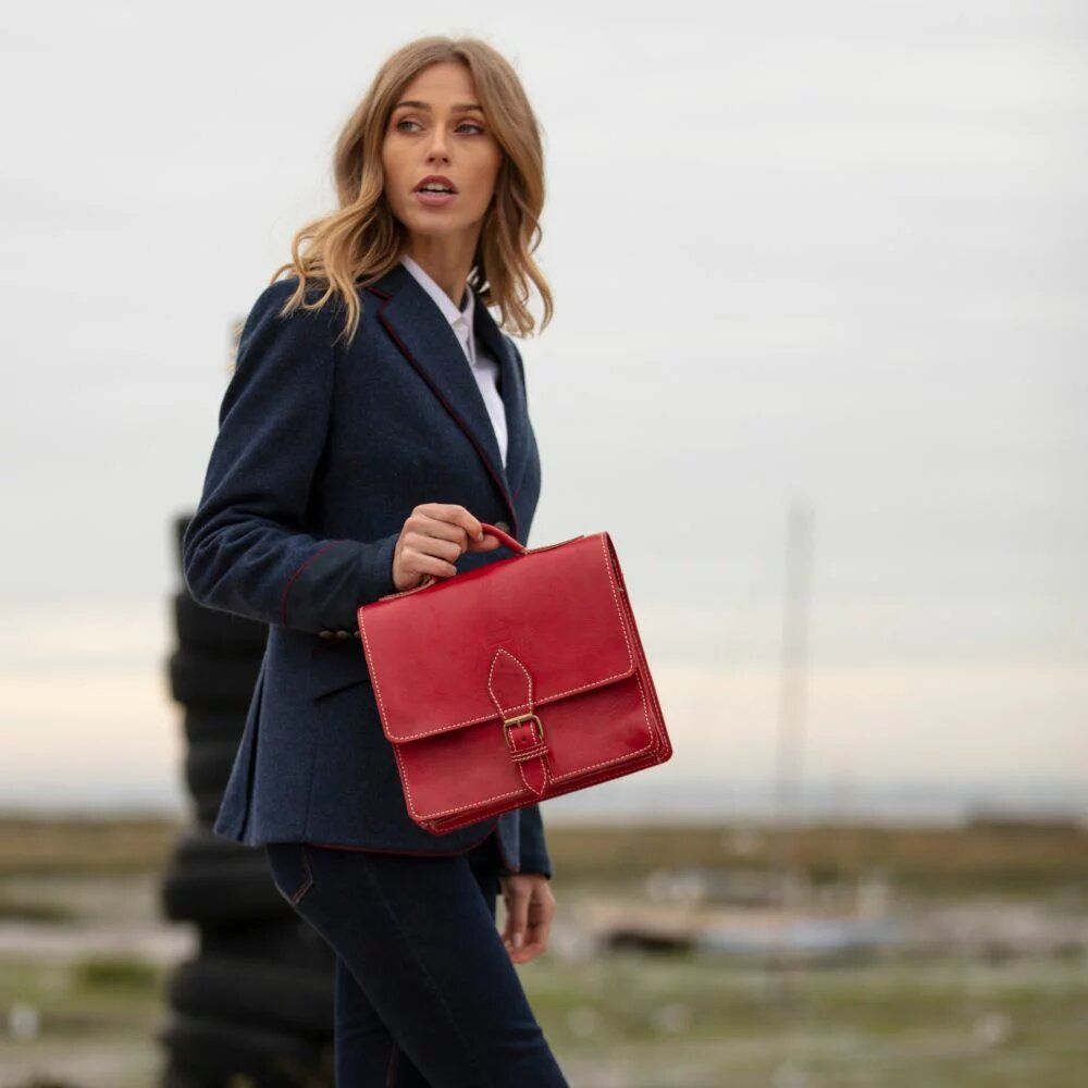 Leather goods - Leather Mini Satchel Casablanca - BERBER LEATHER