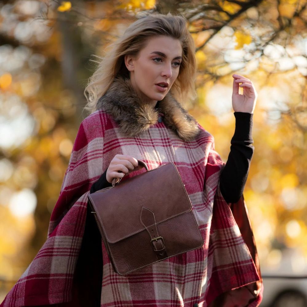 Leather goods - Leather Mini Satchel Casablanca - BERBER LEATHER