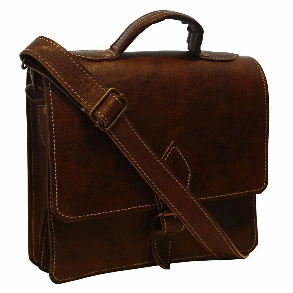 Leather goods - Leather Mini Satchel Casablanca - BERBER LEATHER