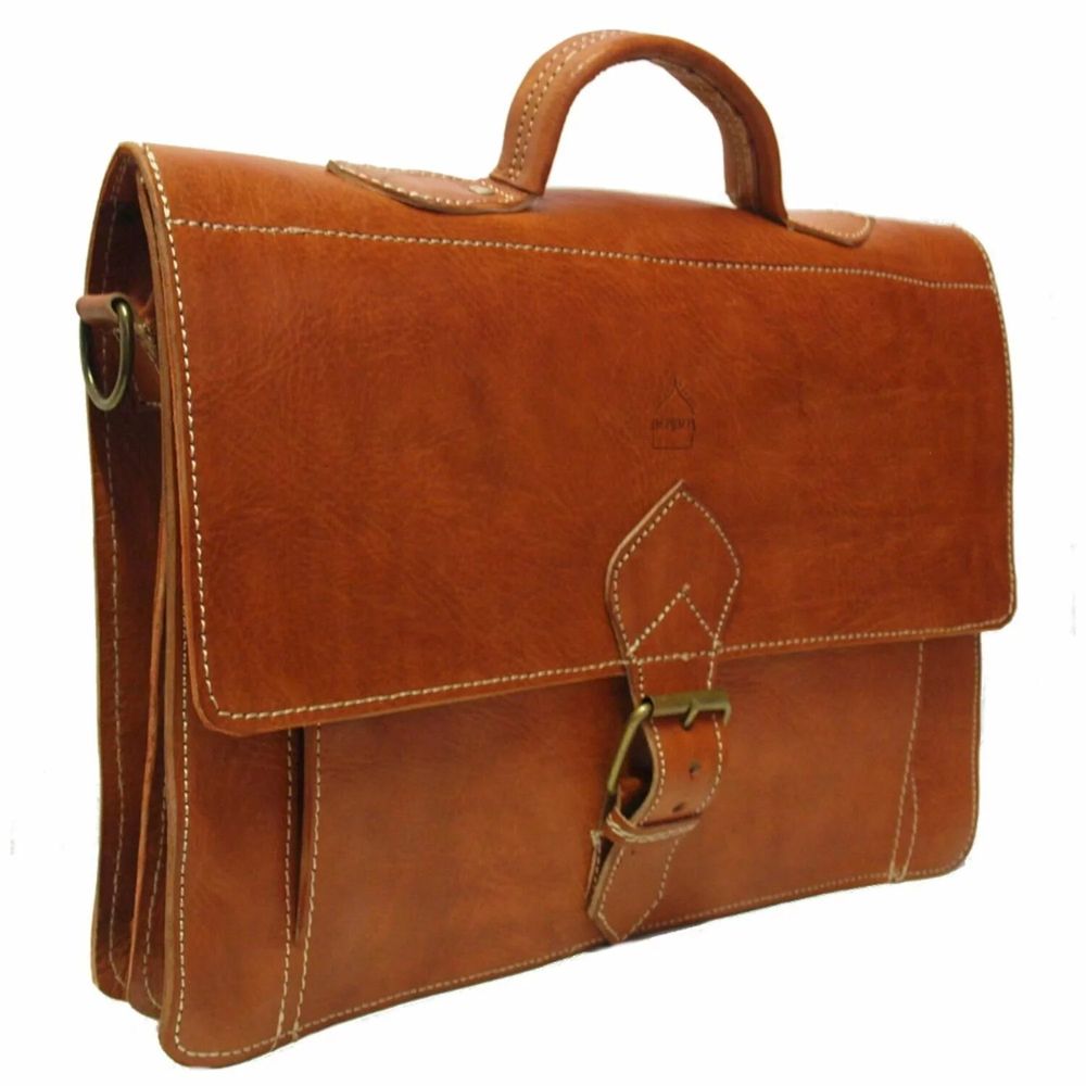 Bags and totes - Casablanca large leather satchel - BERBER LEATHER