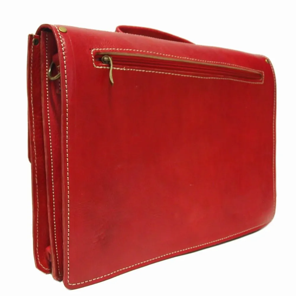 Sacs et cabas - Grande sacoche en cuir Casablanca - BERBER LEATHER