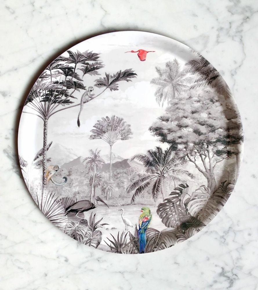 Plateaux - Plateau rond Bahia - PARADISIO IMAGINARIUM
