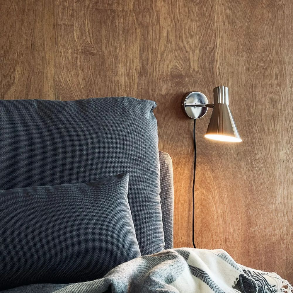 Wall lamps - DL12 Chrome Wall lamp - DYBERG LARSEN