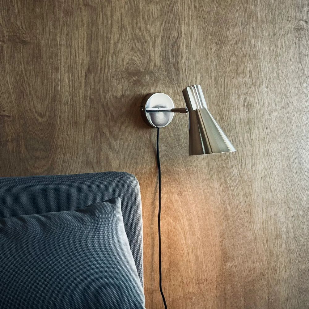 Wall lamps - DL12 Chrome Wall lamp - DYBERG LARSEN