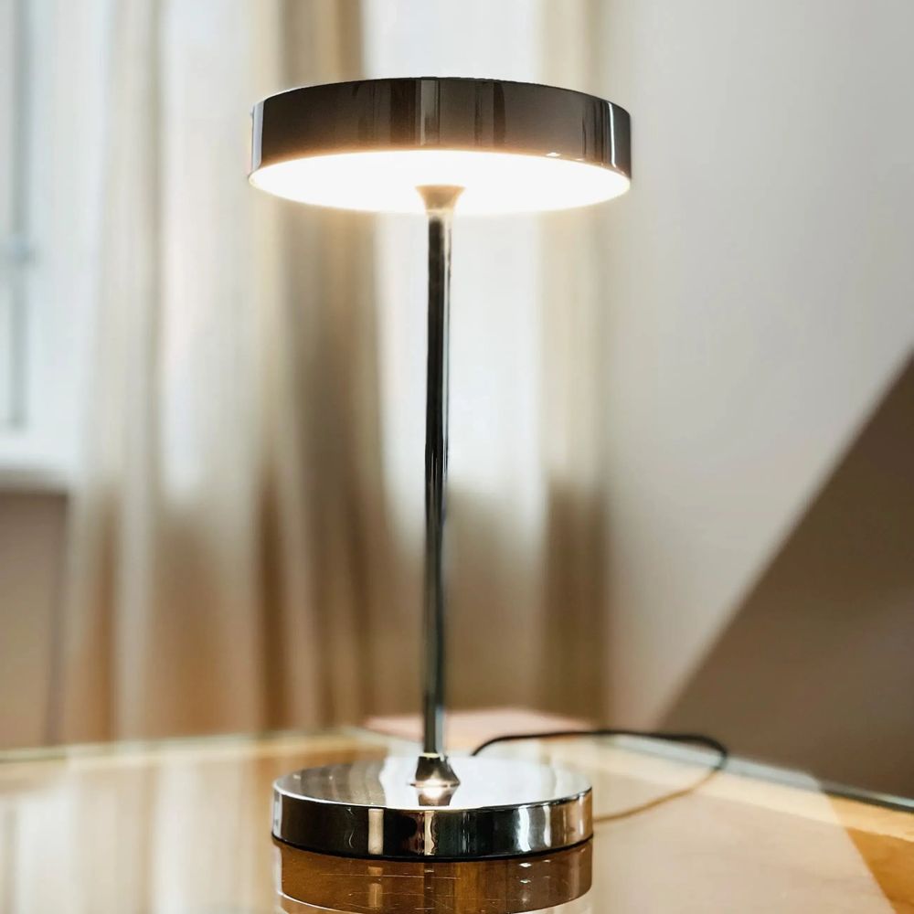 Lampes à poser - Lampe de table Starlight 230 V, chrome - DYBERG LARSEN
