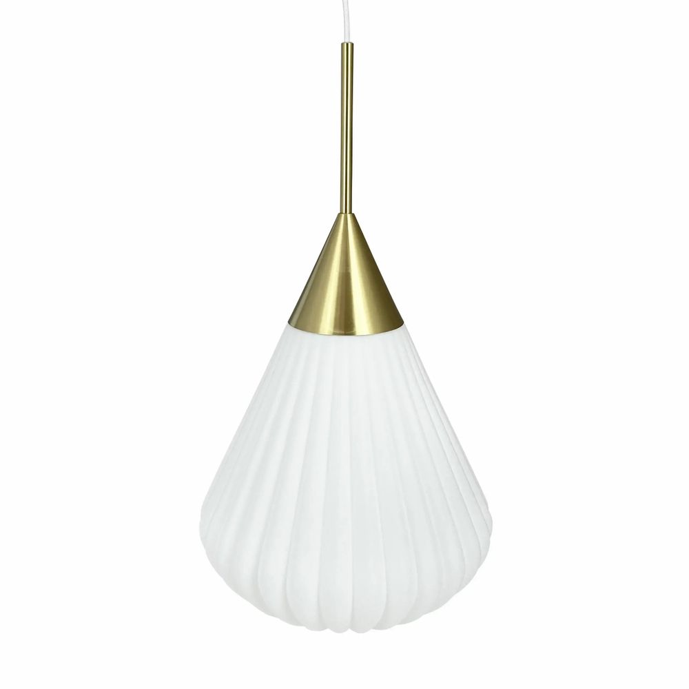 Suspensions - Ballon Opale/laiton Pendentif Grand - DYBERG LARSEN