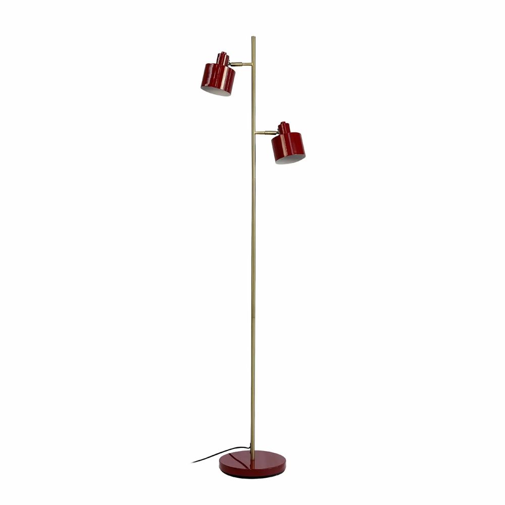 Lampadaires - Lampadaire Ocean Rouge foncé/laiton - DYBERG LARSEN