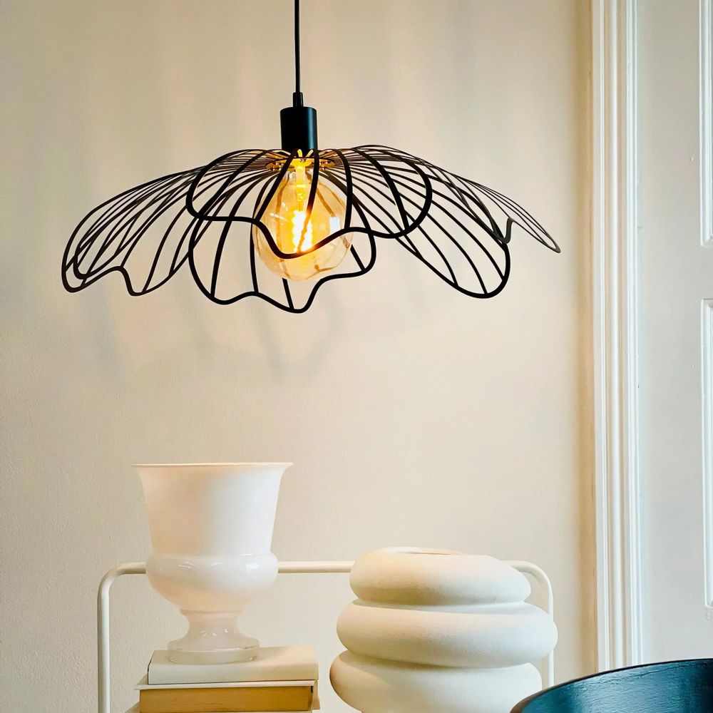 Suspensions - Suspension Blumen noir mat - DYBERG LARSEN