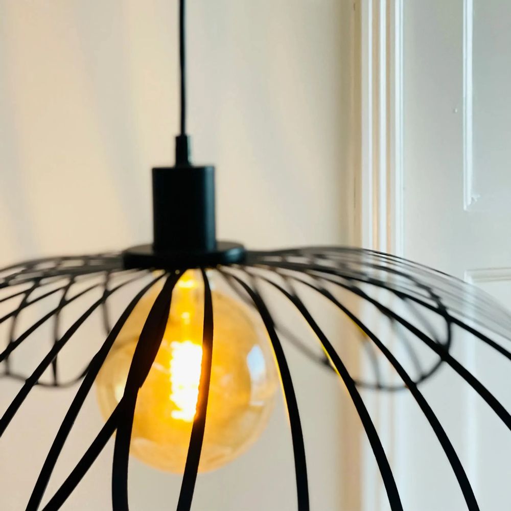 Suspensions - Suspension Blumen noir mat - DYBERG LARSEN