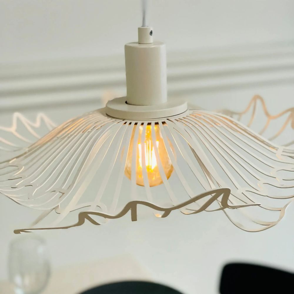 Suspensions - Suspension Flora Blanc Perle Large - DYBERG LARSEN