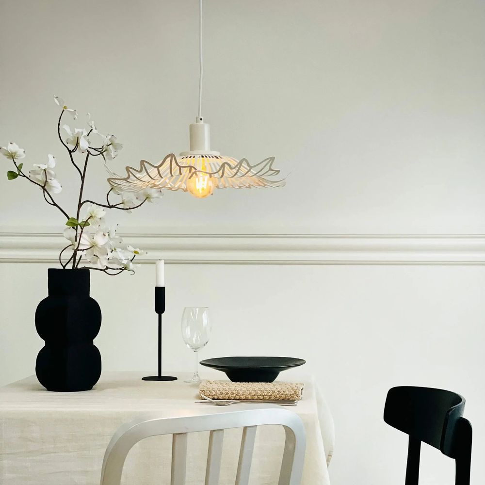 Suspensions - Flora Perle Blanc Pendentif Petit - DYBERG LARSEN