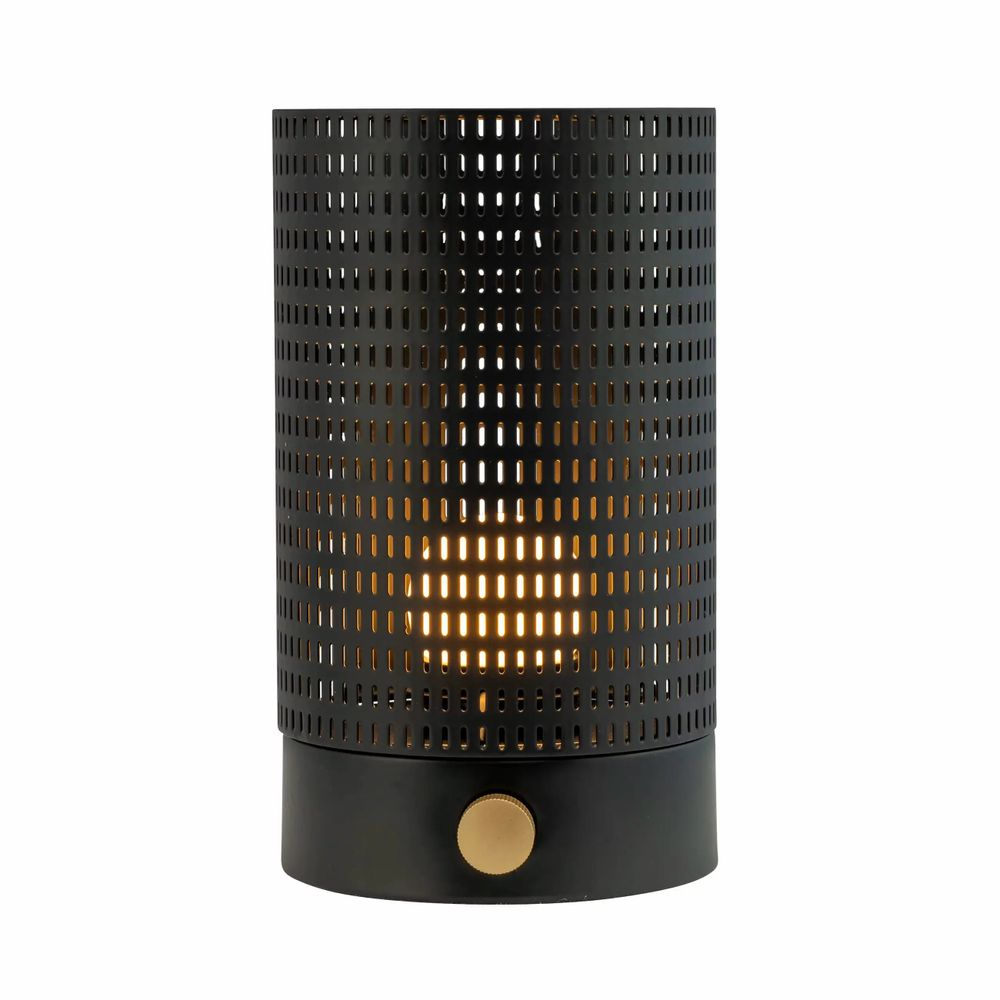 Lampes à poser - Lanterne grillagée noir/laiton - DYBERG LARSEN