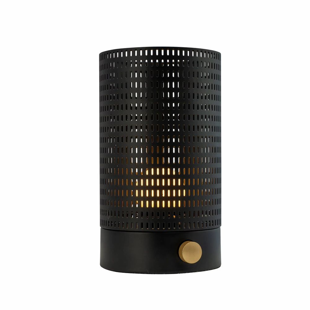 Lampes à poser - Lanterne grillagée noir/laiton - DYBERG LARSEN