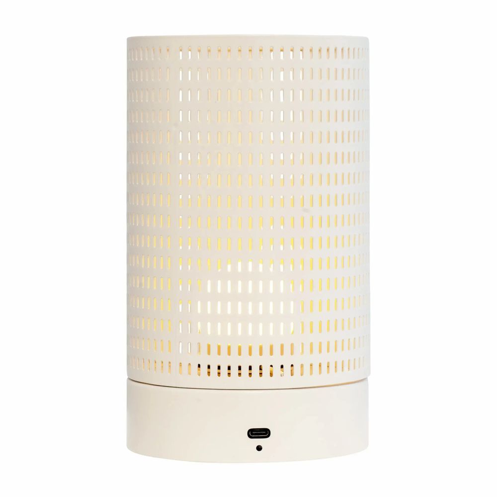 Lampes à poser - Lanterne grillagée blanc/laiton - DYBERG LARSEN
