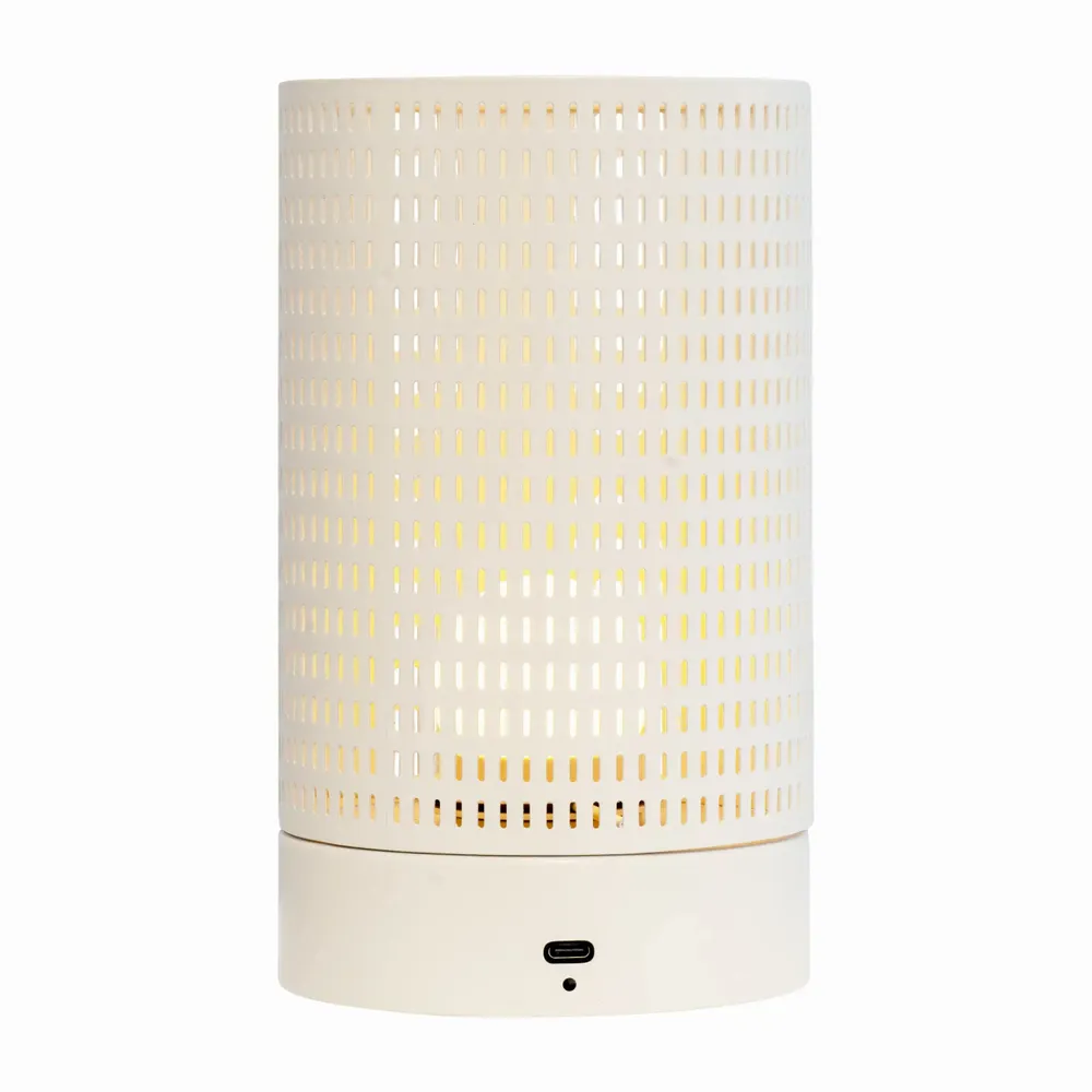 Table lamps - Mesh white/ brass lantern - DYBERG LARSEN