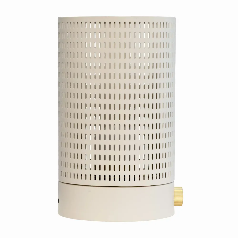 Table lamps - Mesh white/ brass lantern - DYBERG LARSEN