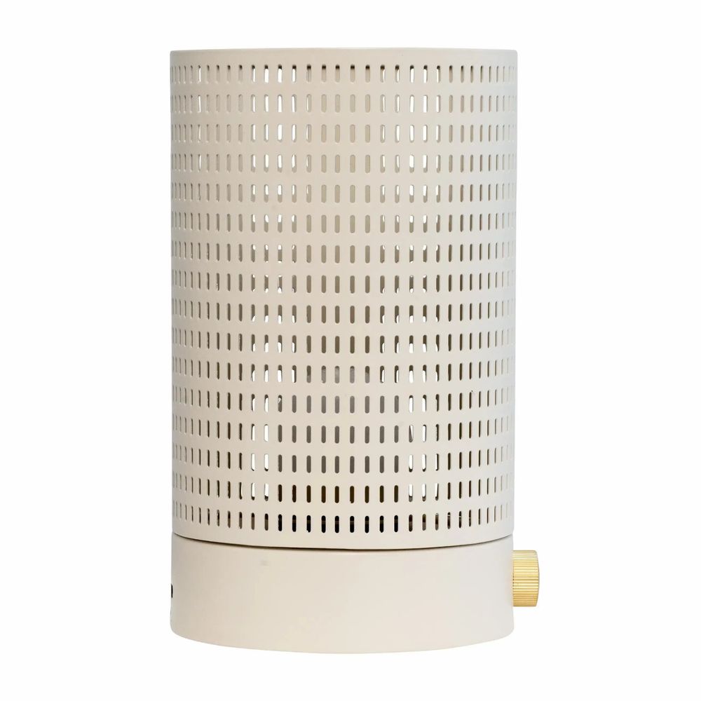 Lampes à poser - Lanterne grillagée blanc/laiton - DYBERG LARSEN